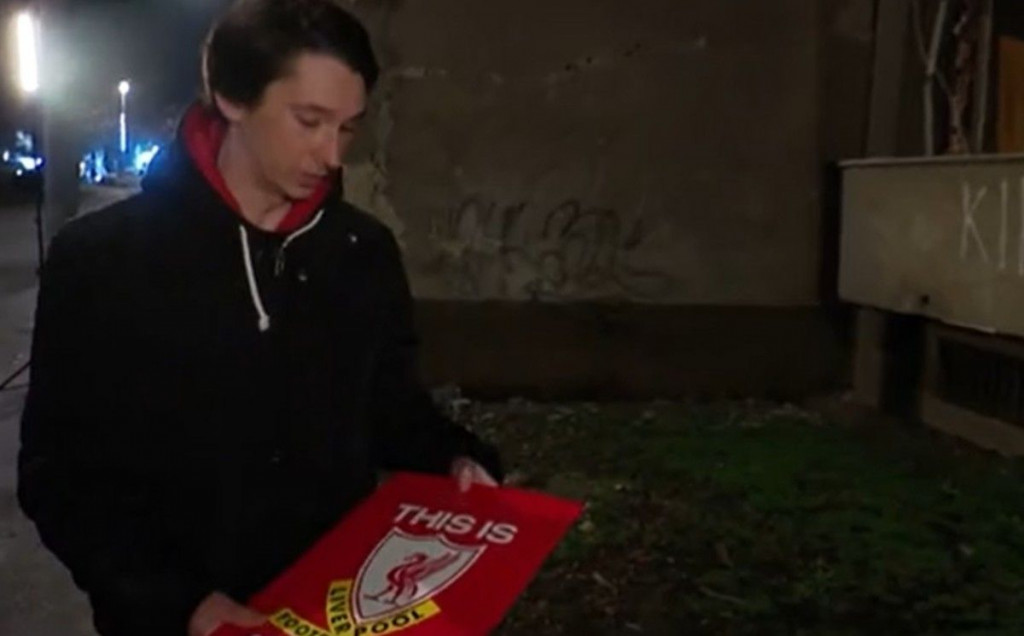 Petrinja navijač Liverpool
