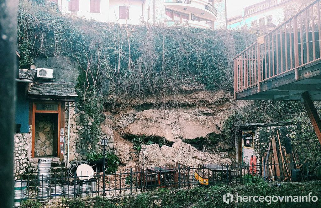 Šemovac Kriva ćuprija odron