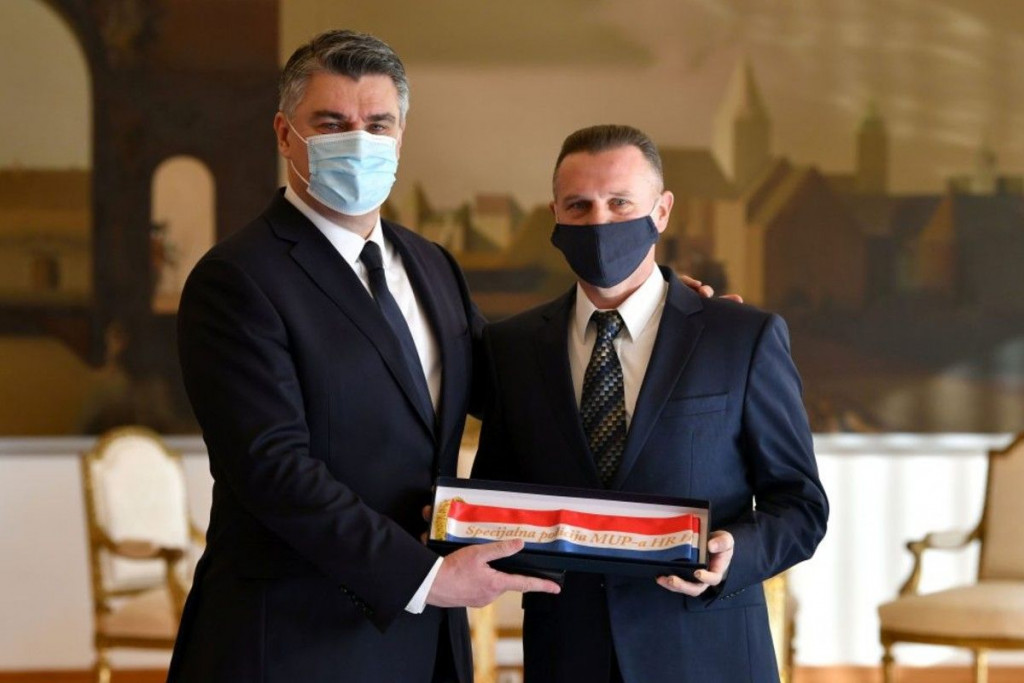 Milanović odlikovanje HVO