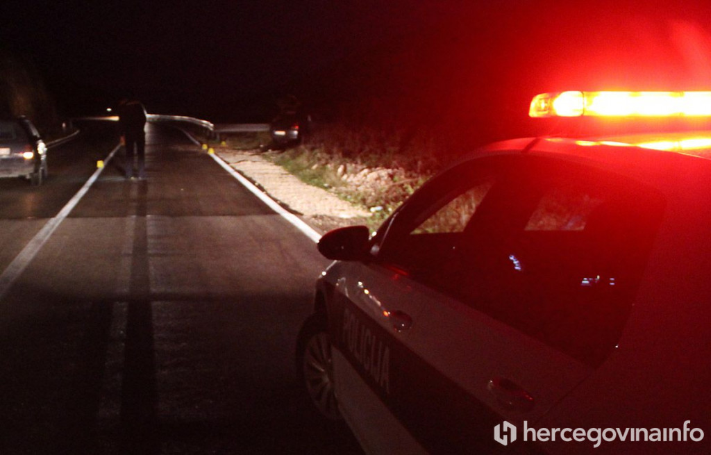 Policija rotacije noć cesta