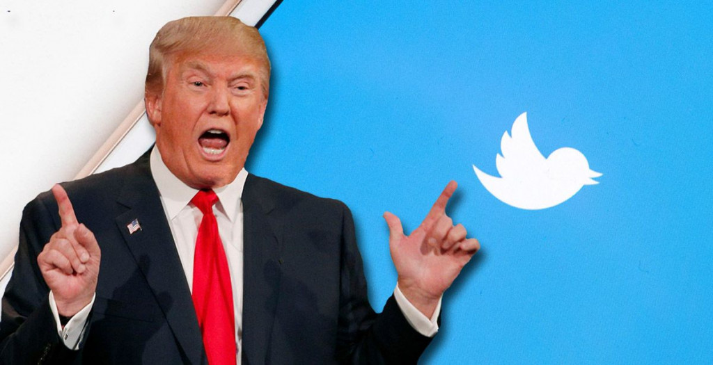 Donald Trump i Twitter