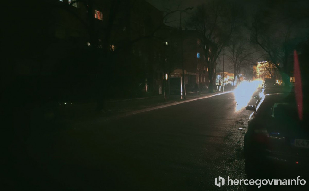 Javna rasvjeta mrak mostar