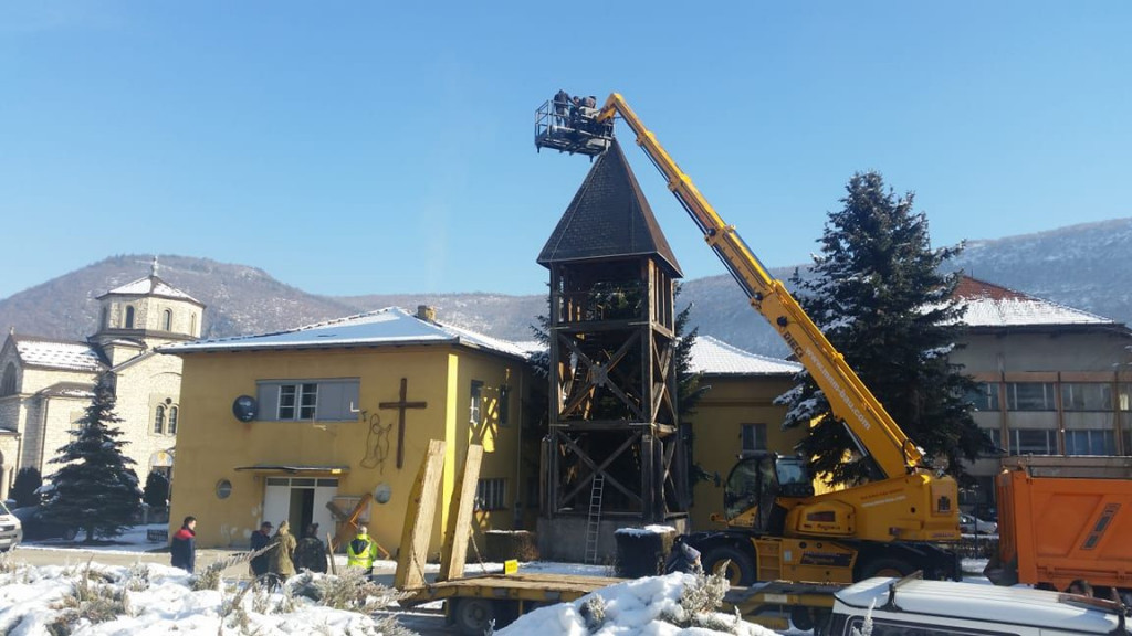 Župa Drvar rušenje zvonika