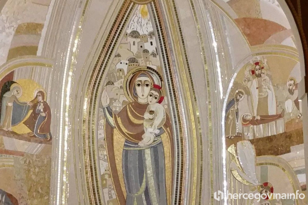 Crkva svetog Petra i Pavla Mostar mozaik