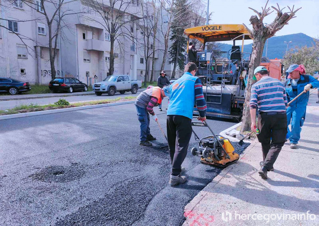 Asfaltiranje u Bleiburških žrtava