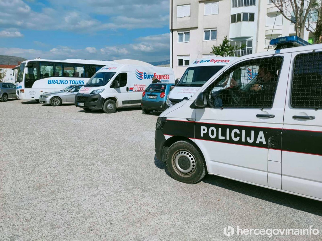 Pljačka brze pošte policija MUP HNŽ