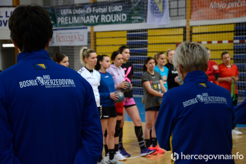 Pripreme ženske rukometne reprezentacije BiH u Mostaru
