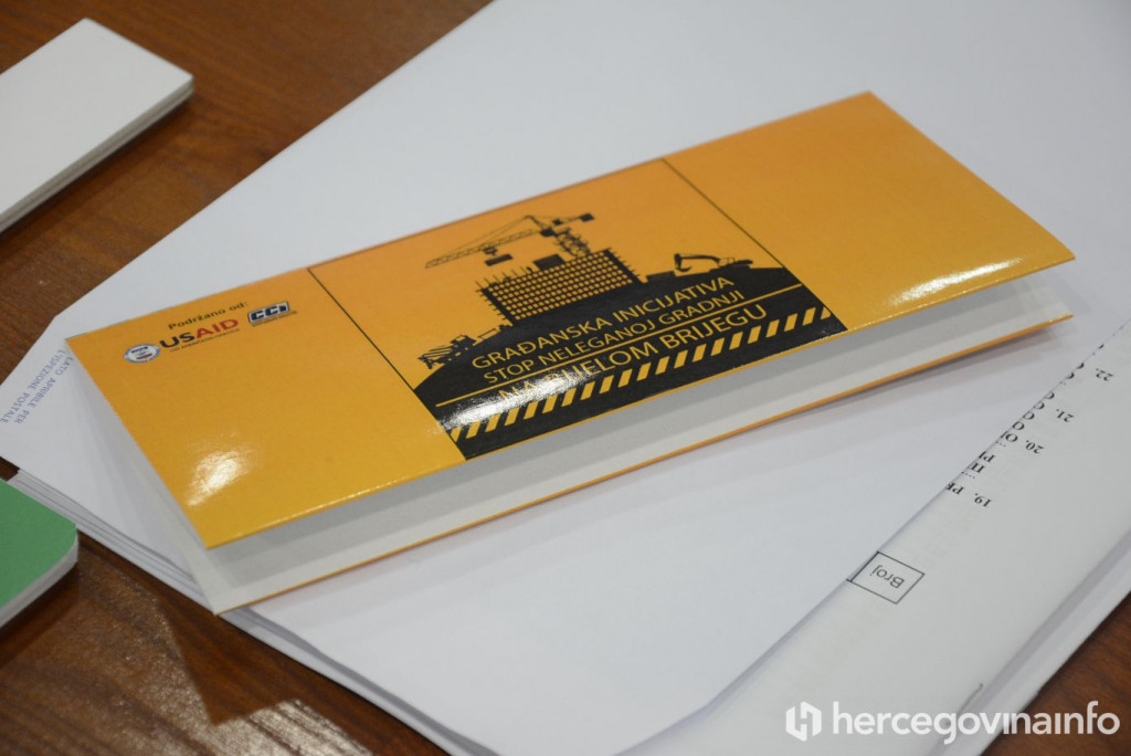 Stop nelegalnoj gradnji na bijelom brijegu