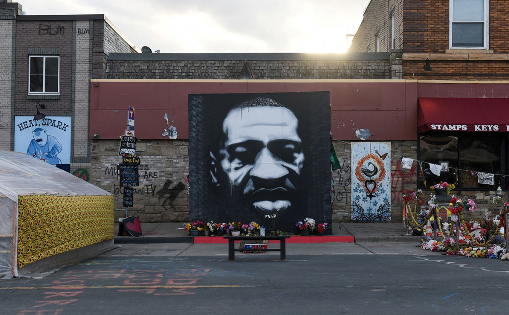 George Floyd Mural