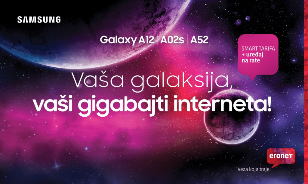 Eronet, Samsung Galaxy A02s, internet