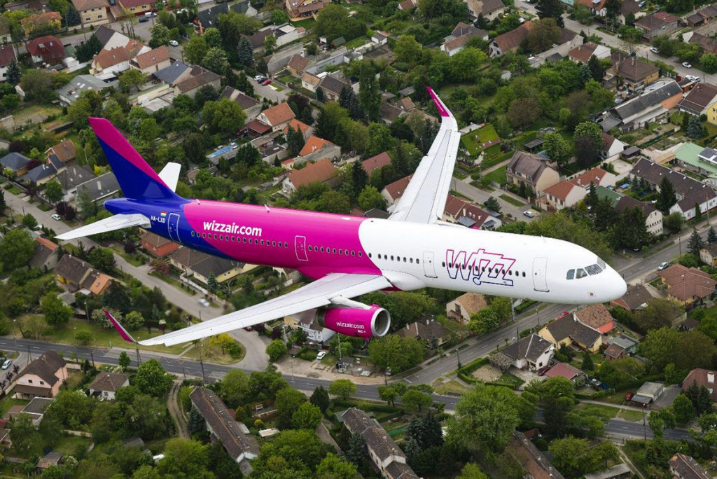 Wizz air avion
