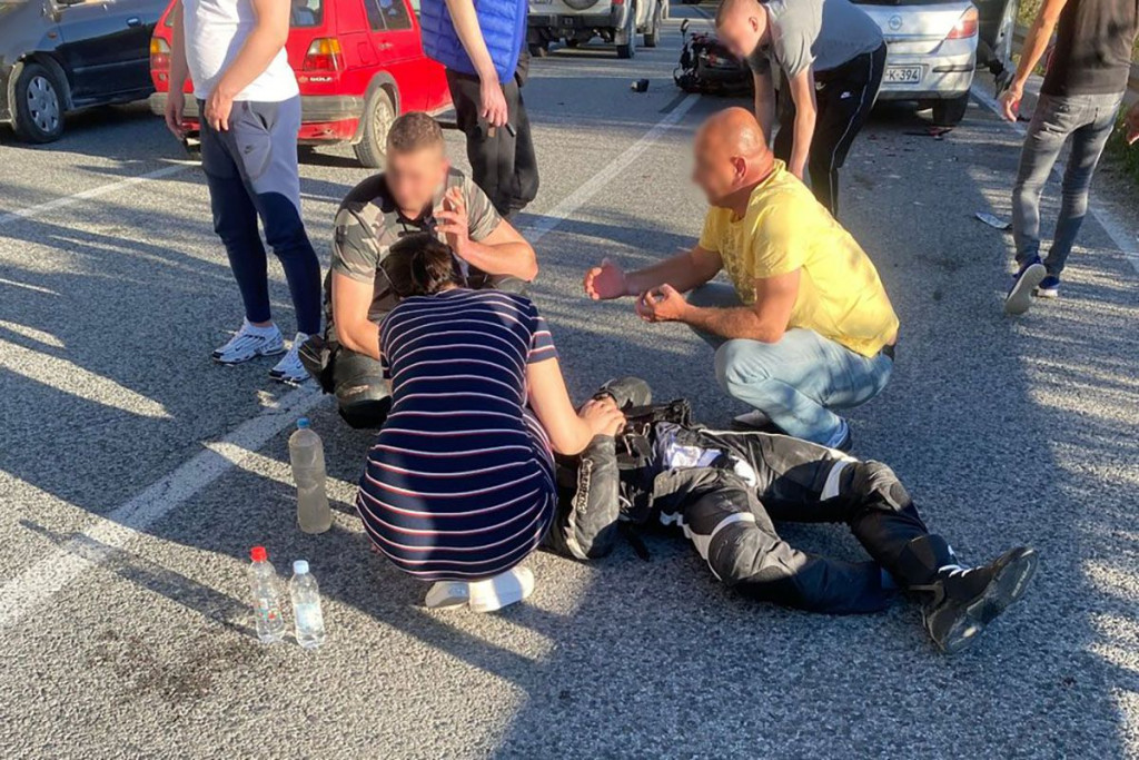 Bradina motorist sudar