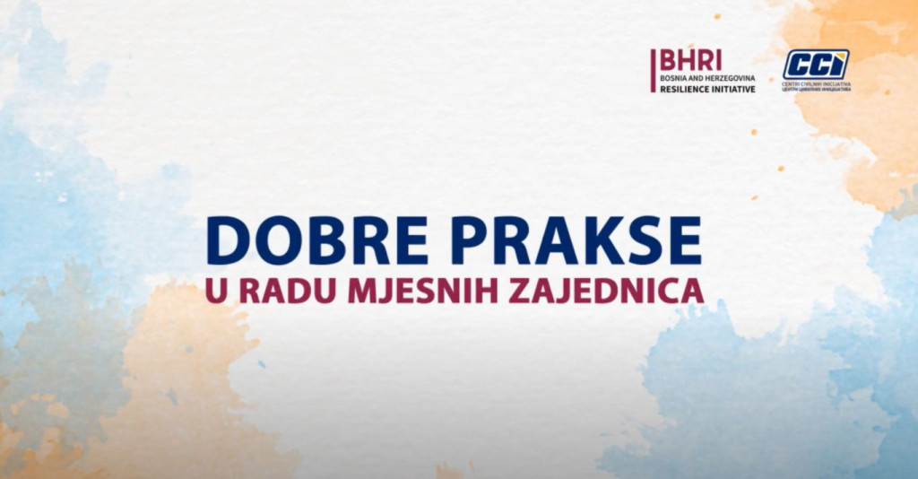 Centri Civilnih Inicijativa, lokalna zajednica, Bosna i Hercegovina, MJESNA ZAJEDNICA, kvaliteta života