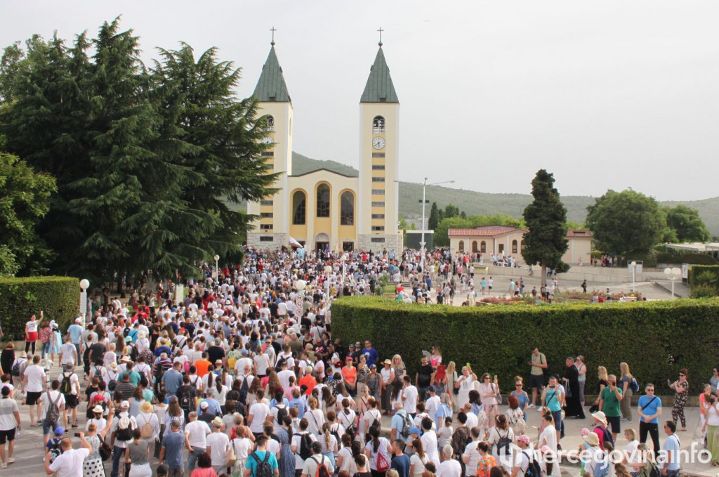 Međugorje, Međugorje, hodočasnici, godišnjica ukazanja