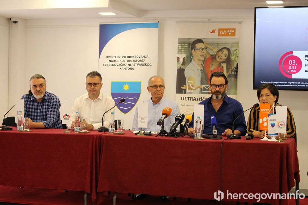 Mostarsko ljeto 2021 konferencija za medije