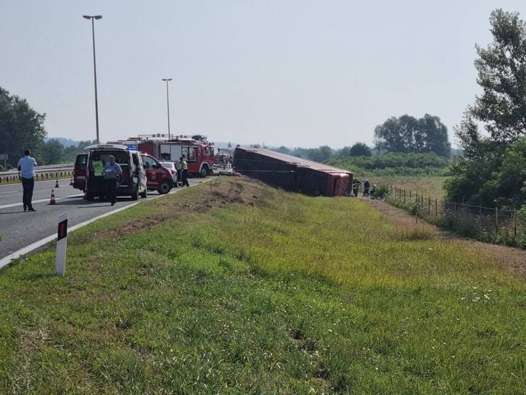 Prometna nesreća autobus Slavonski Brod