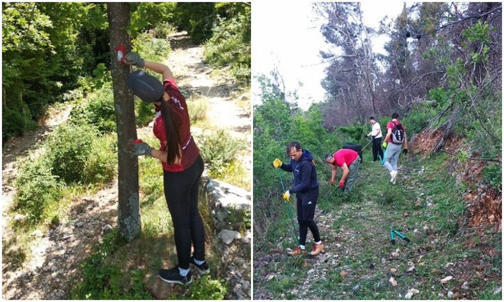 Čišćenje staze Brkanovo brdo