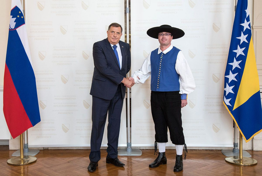 Damijan Sedar i Milorad Dodik