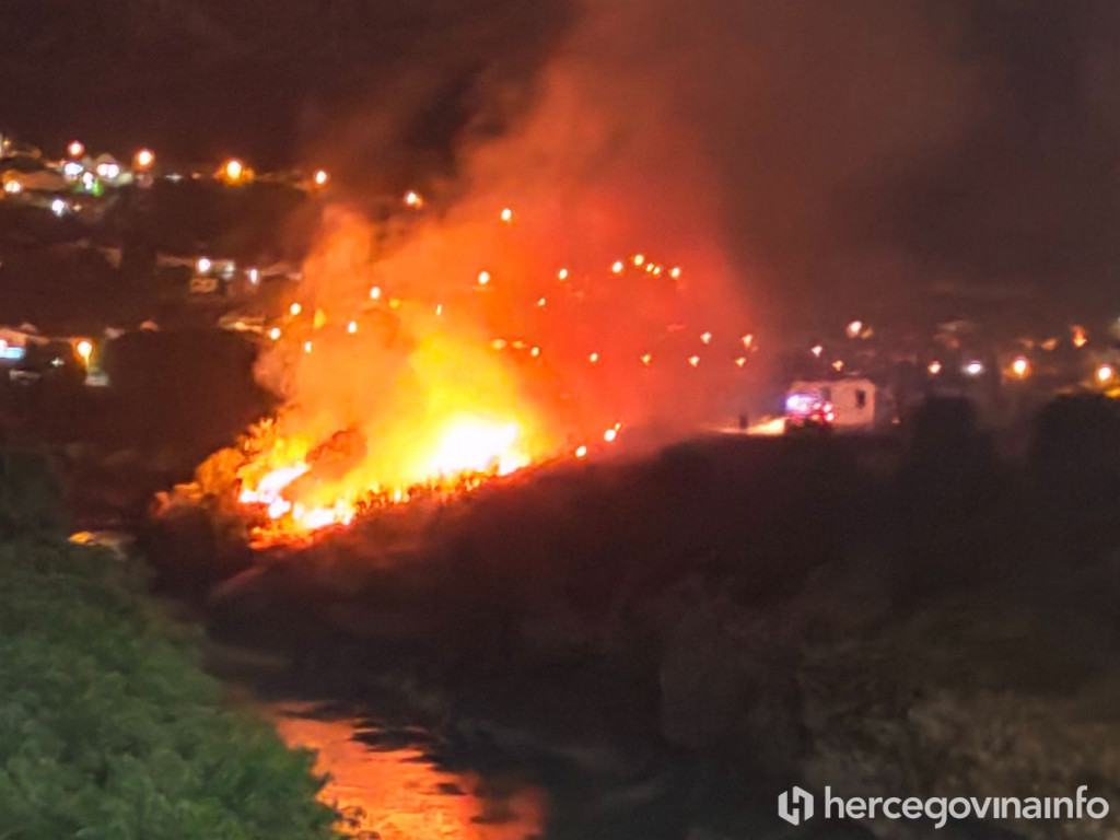 Požar u Mostaru