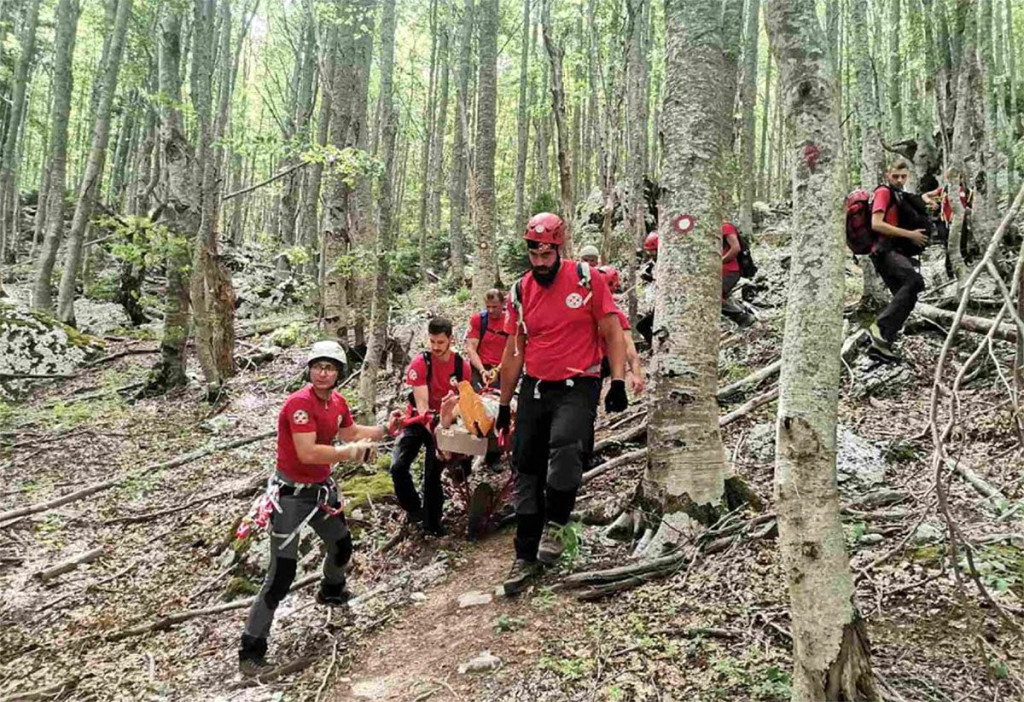 Spašavanje Rusa sa Kamešnice