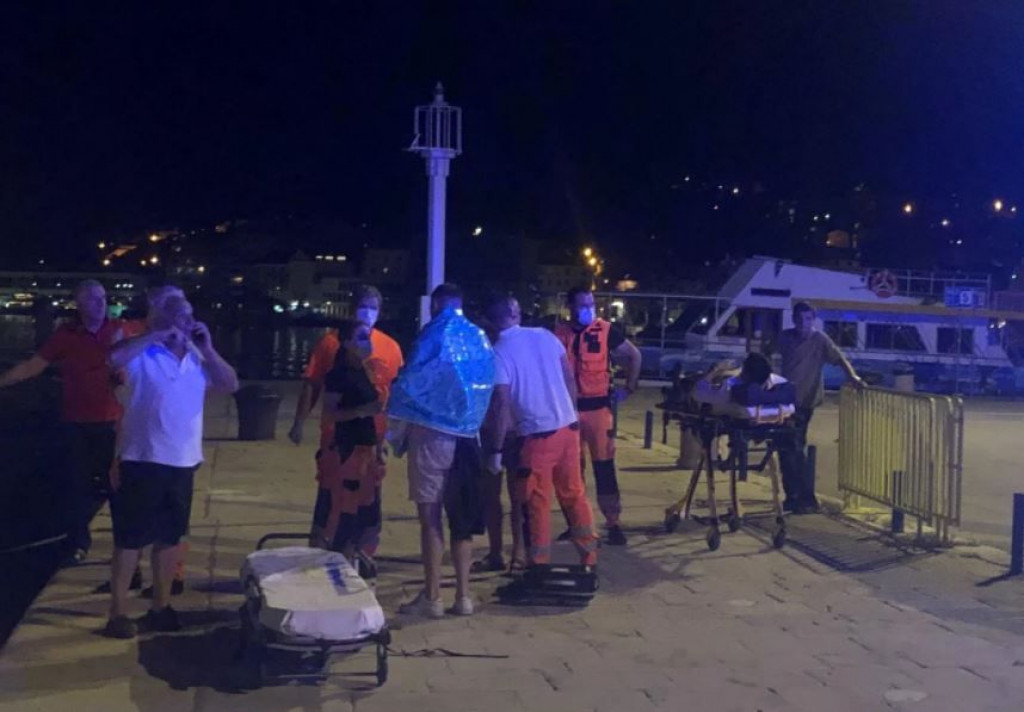 sudar plovila kod Splita