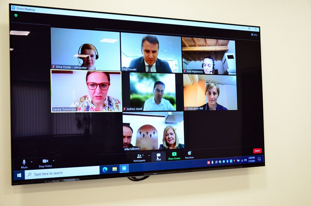 Fadil Novalić video link sa MMF