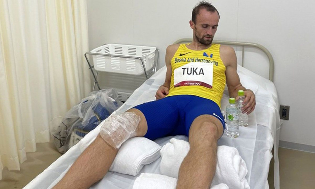 Amel Tuka ozljeda krevet