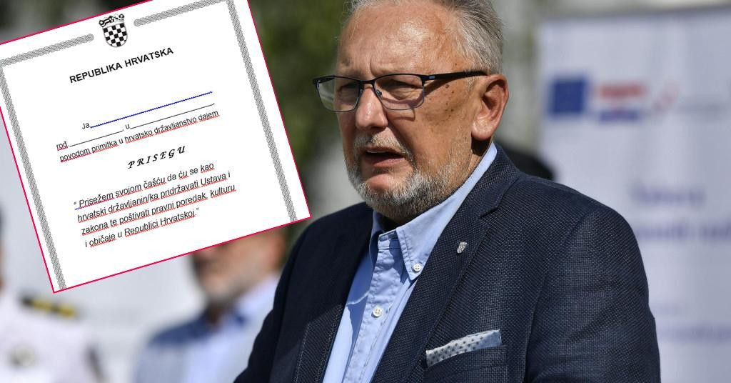 Hrvatsko državljanstvo, prisega