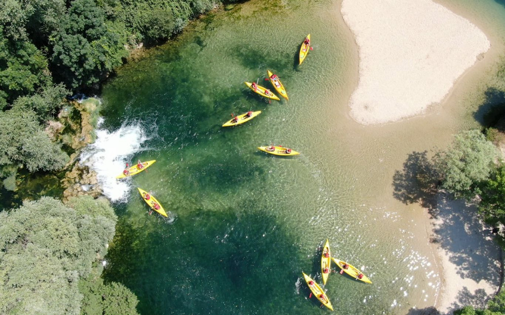 trebižat, kanu safari, božjak