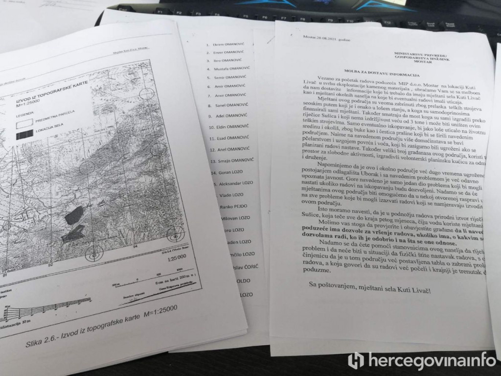 Kuti Livač, eksploatacija