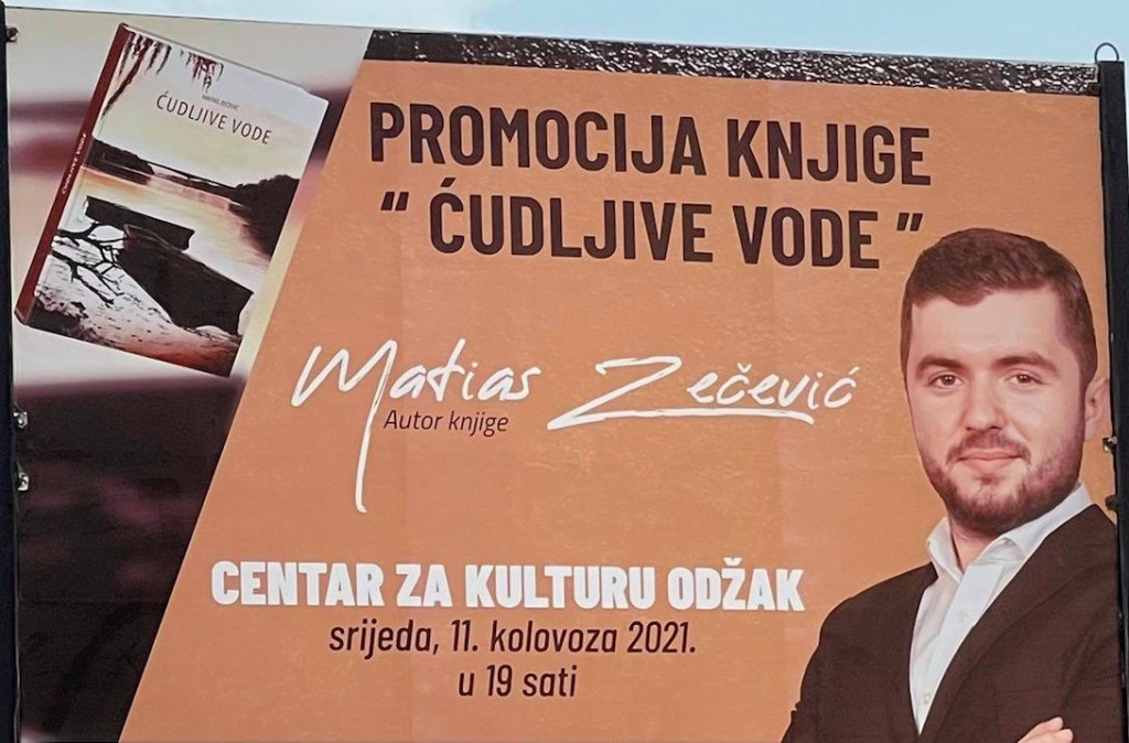Roman „Ćudljive vode“, matias zečević