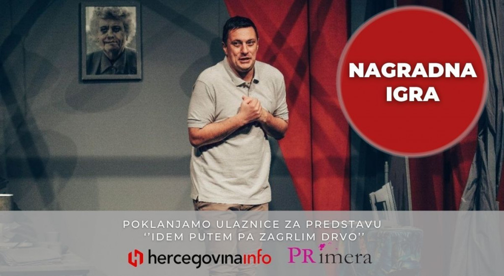Andrija Milošević , predstava, nagradna igra, Idem putem pa zagrlim drvo