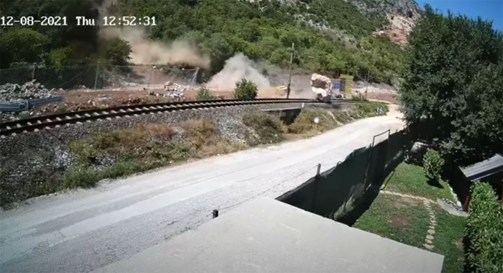 Odron stijena Čapljina