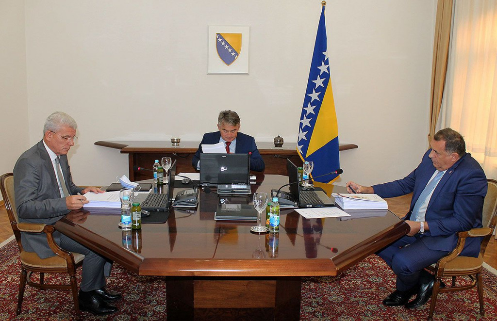 Predsjedništvo BiH sjednica kolovoz 2021