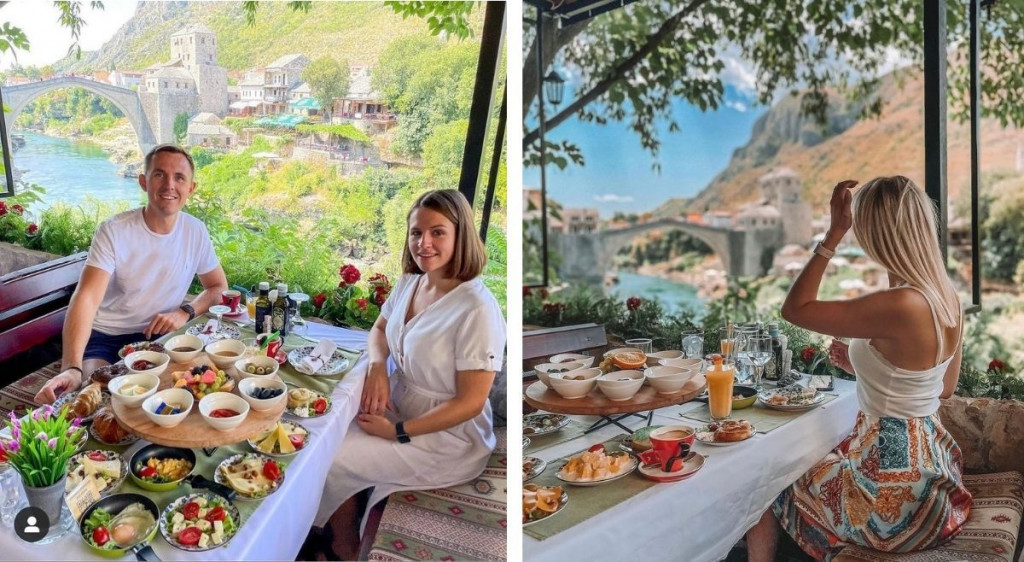 orijentalni doručak, restoran, uživam