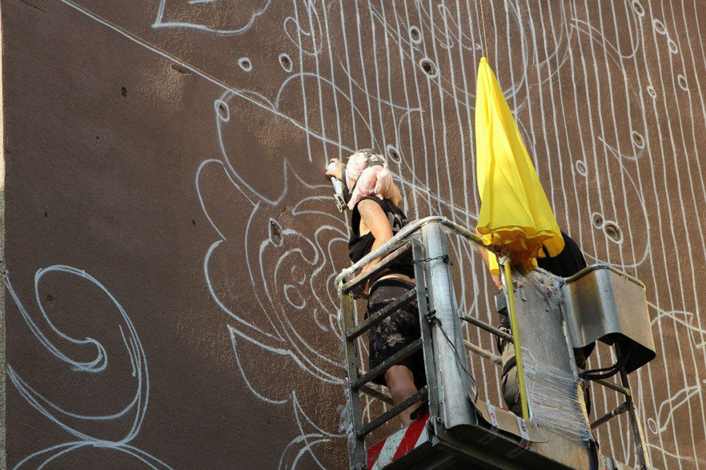 Street art festival Mostar NeSpoon