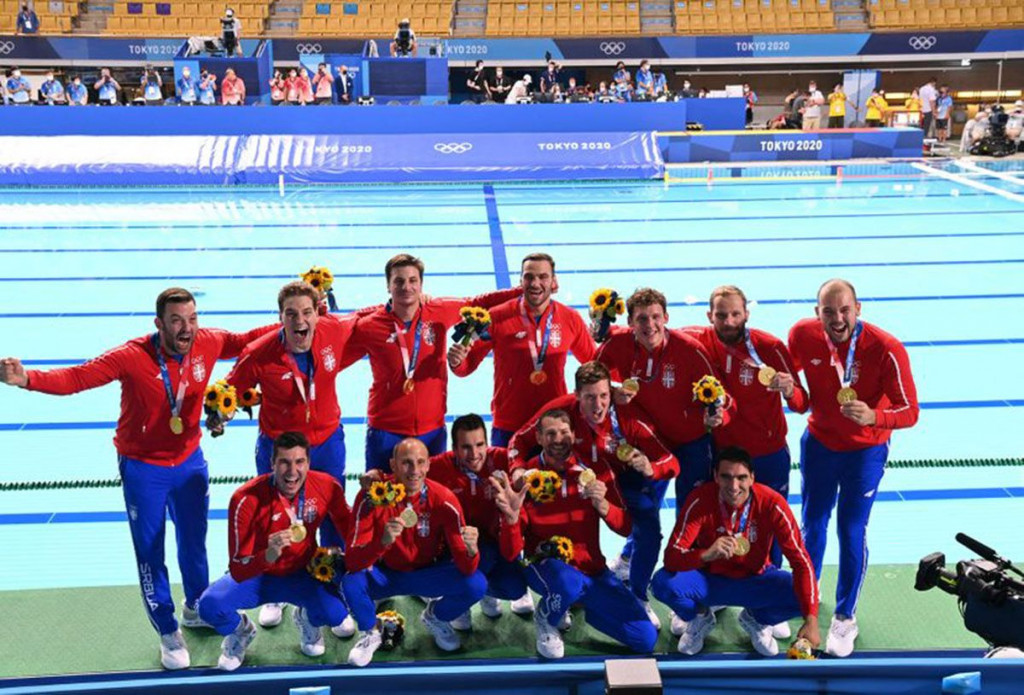 Vaterpolisti Srbije zlato Tokio