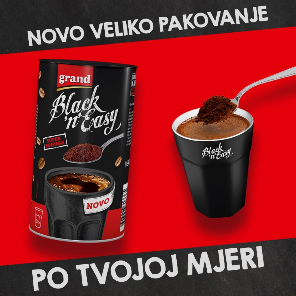 Grand kava, kava, Grand Black’n’Easy kafe