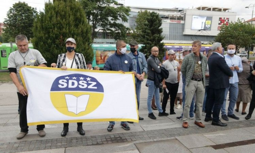 prosvjedi, samostalni sindikat državnih službenika i zaposlenika, Bosna i Hercegovina