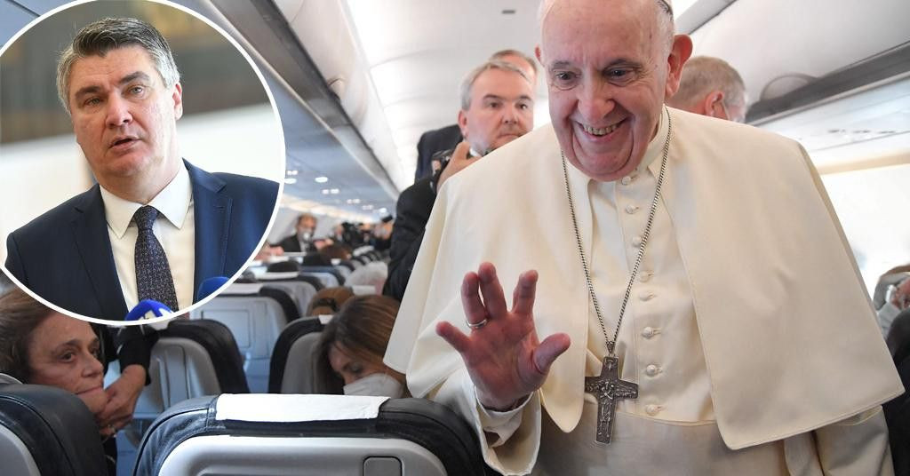 Papa Franjo, Zoran Milanović, telegram