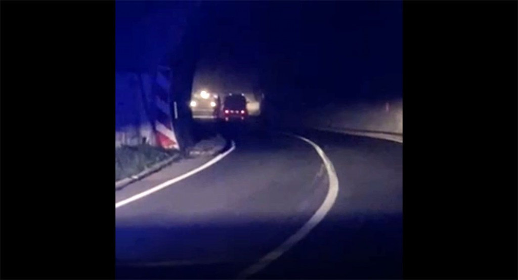 Požar u tunelu Jablanica