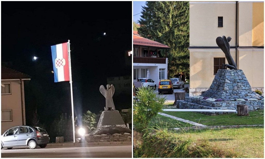 vareš, skidanje zastave, zastava 128