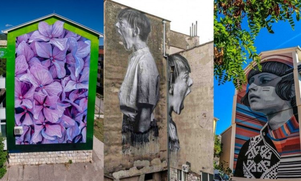 murali, Street Arts Festival Mostar