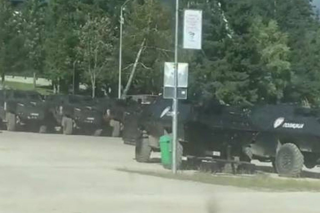 MUP RS, Jahorina, pokazna vježba