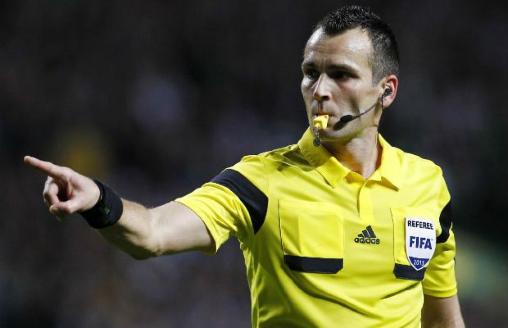 ivan bebek, nogometni sudac