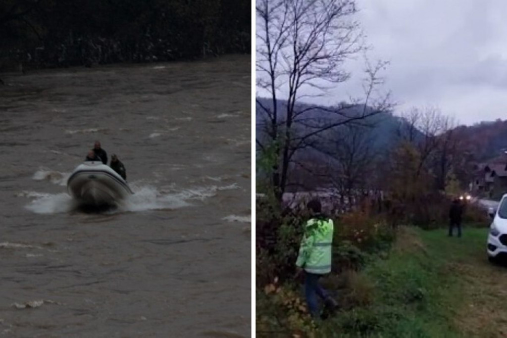 2 radnika iz turske, rijeka bosna, kran, nesreća