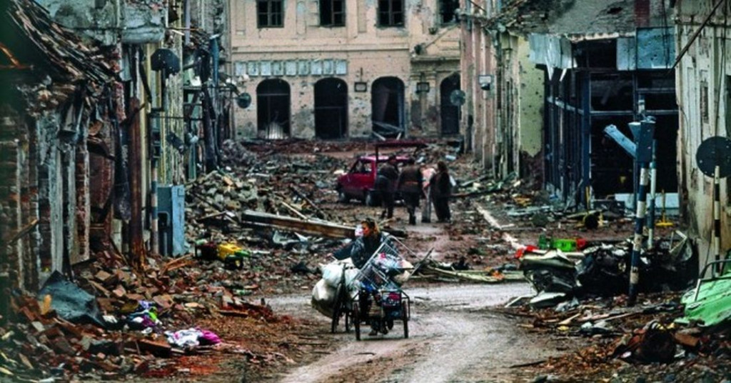 Vukovar, grad heroj, domovinski rat, Hrvatska, Srbija