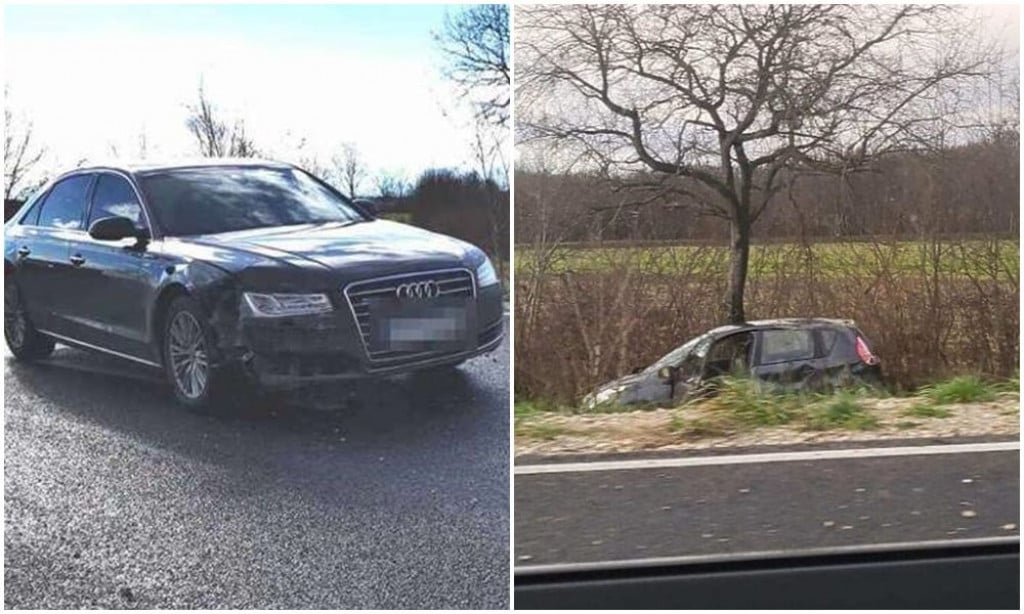 Milorad Dodik političar iz RS-a, pratnja, prometna nesreća, vozilo