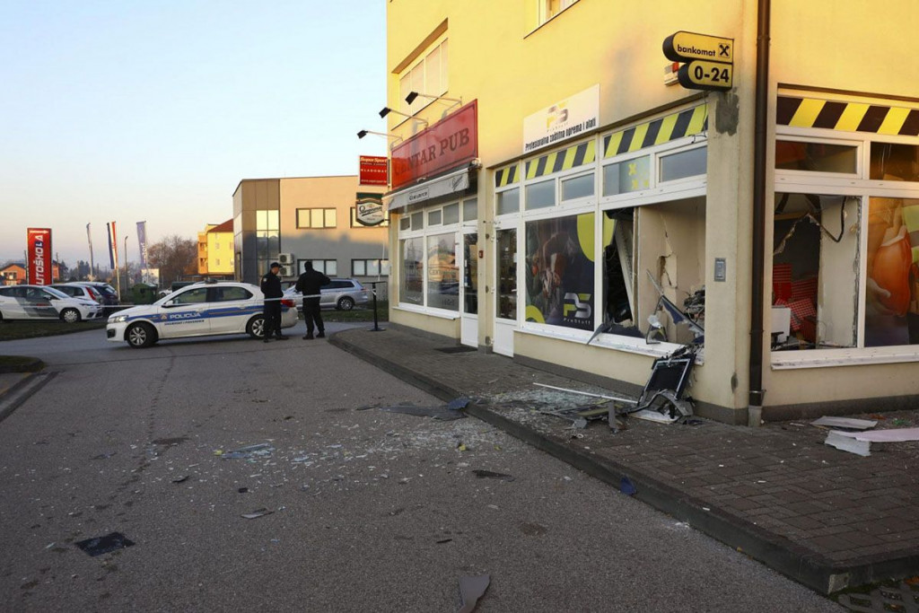 Eksplozija bankomat Zagreb