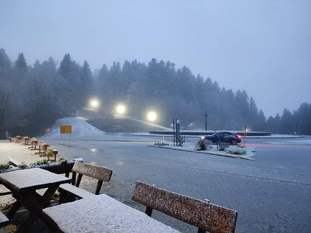 snijeg, vlašić, Kozara